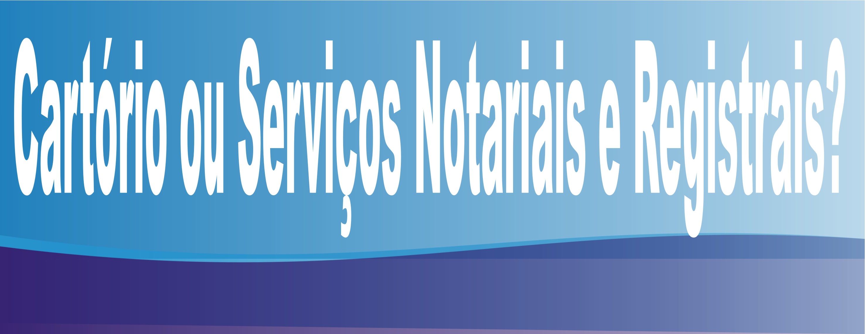 cartorio ou serviço notarial